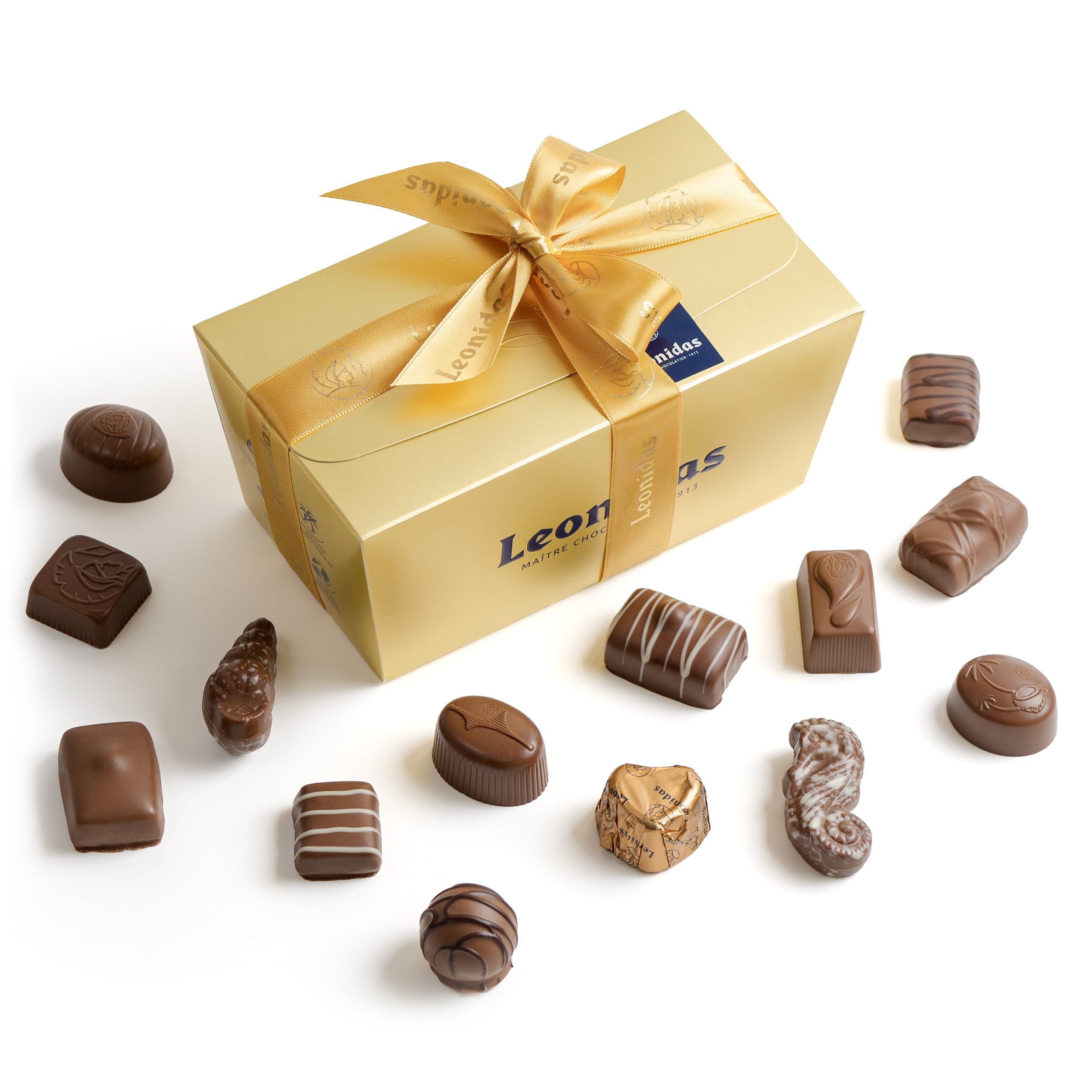 Amazon.com: Leonidas Belgian Milk Chocolate Gift Box - 30 pcs. (1